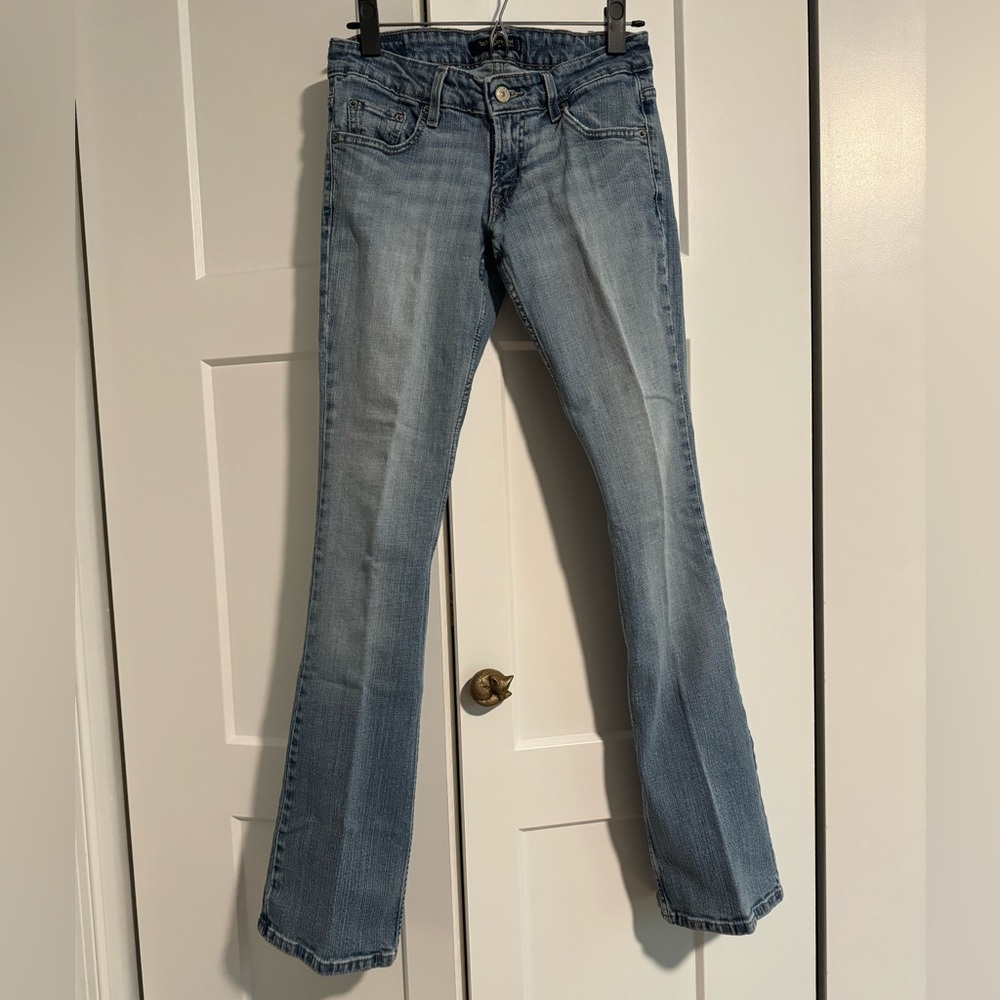 Levi’s 524 toosuperlow low rise boot cut jeans